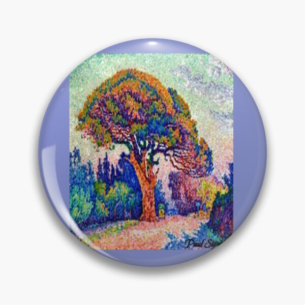 Item preview,  Pointillist Artist Paul Signac: The Pine Tree at Saint Tropez designed and sold by mturns57.