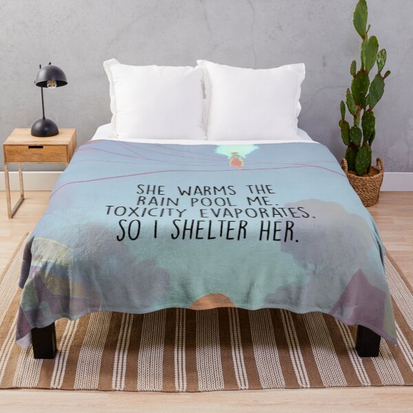 Item preview, she warms the rain pool me. designed and sold by Bethan Rose Studio.