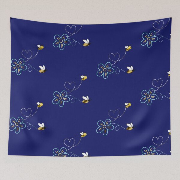 Item preview, bees designed and sold by SeedSowerShop.