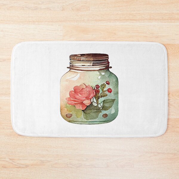 Item preview, Hipster Vintage Jar Watercolor Artwork designed and sold by ThisIsMugLife.