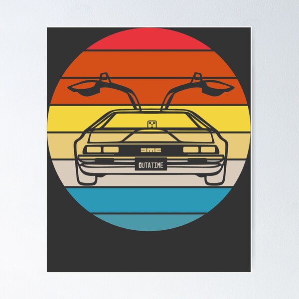 DeLorean Explodaview Poster - DeLorean Bildelar Sverige