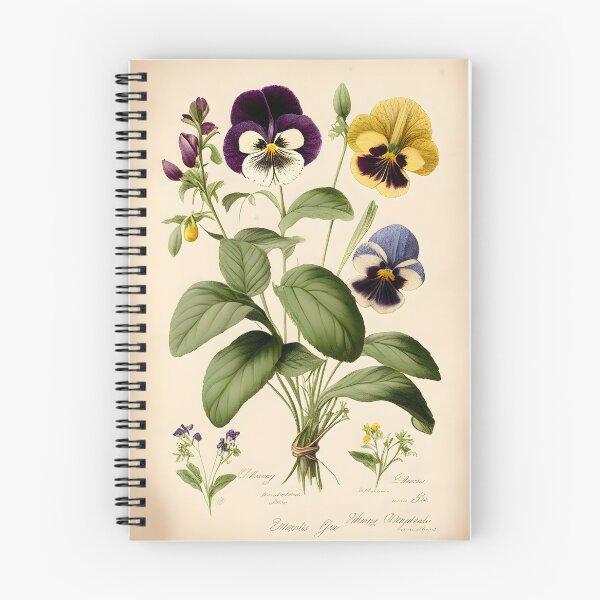 Item preview, Wild Pansy (Viola tricolor) designed and sold by digitalbrosse.