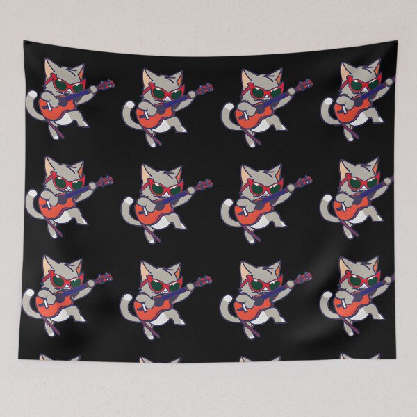 Item preview, Cat Playing Guitar Hydro designed and sold by elisarasada.