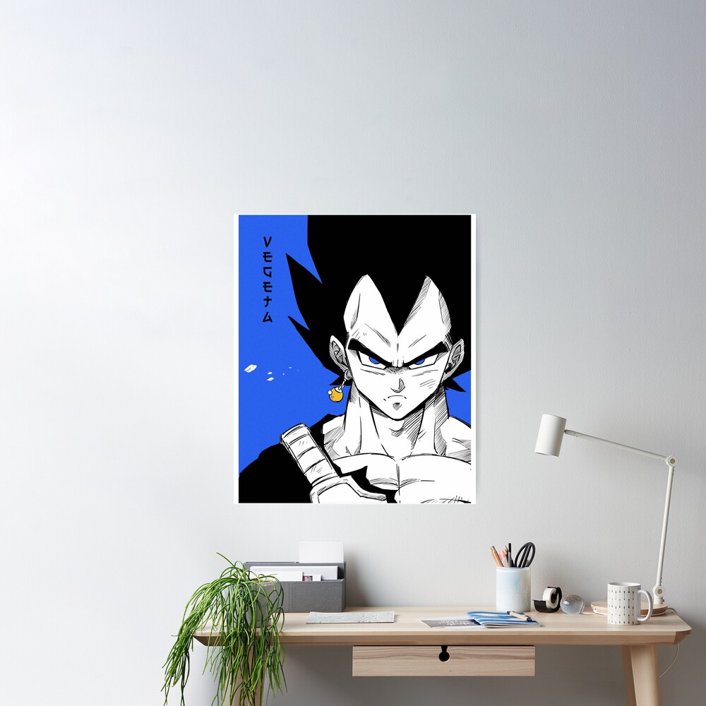 Vegeta Potara Fusion Fanart Poster for Sale by MOiMAshop