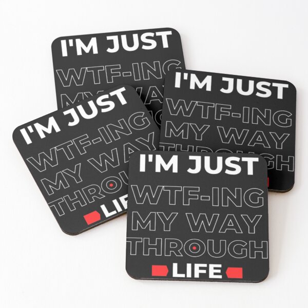 Item preview, i'm just wtf-ing my way through life designed and sold by Zafer3.