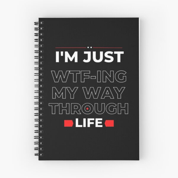 Item preview, i'm just wtf-ing my way through life designed and sold by Zafer3.