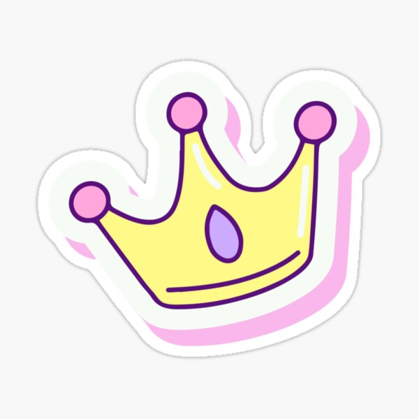 crown Sticker for Sale by I love stickers