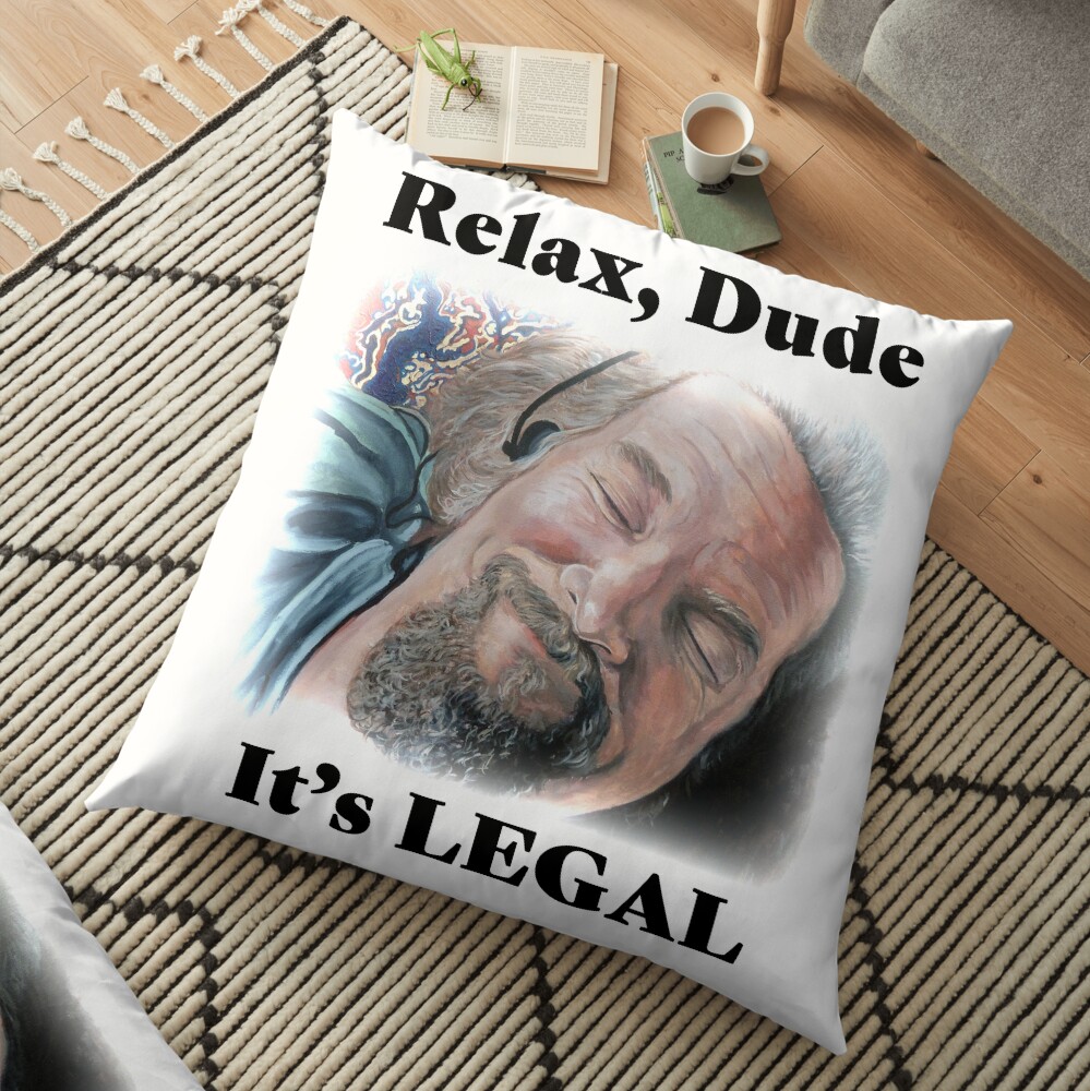 It's Legal Floor Pillow