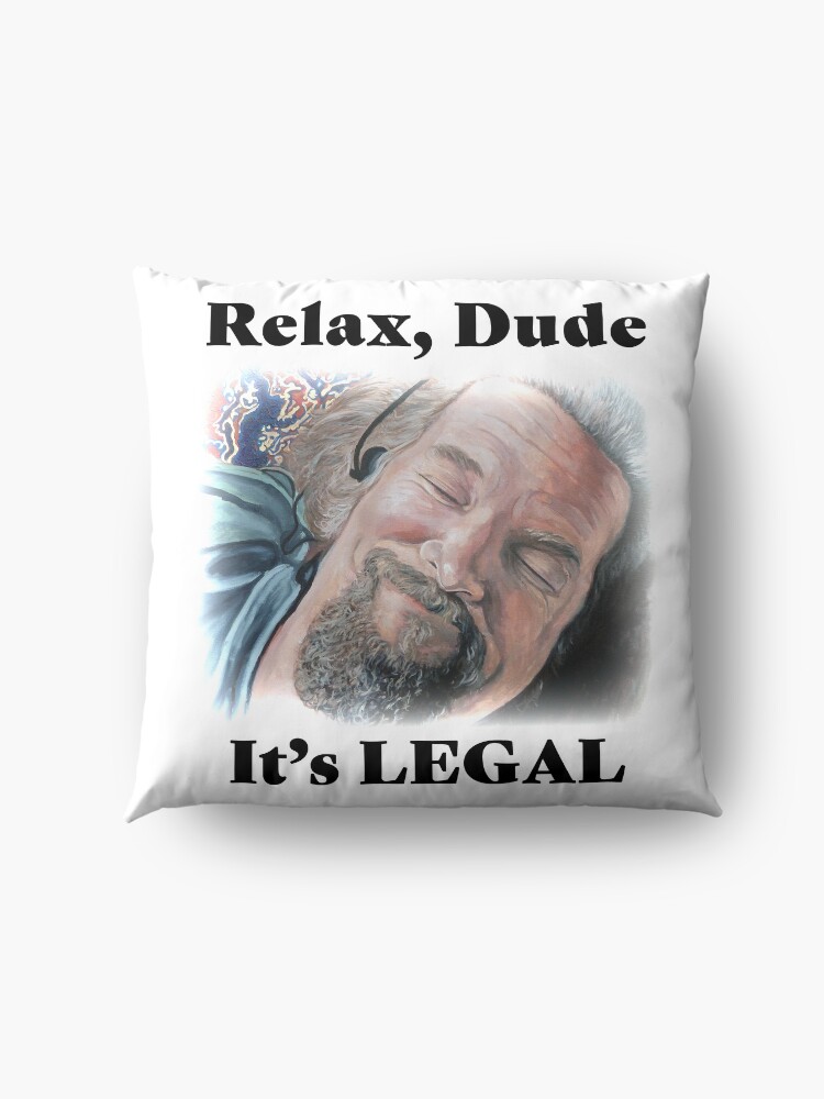Alternate view of It's Legal Floor Pillow