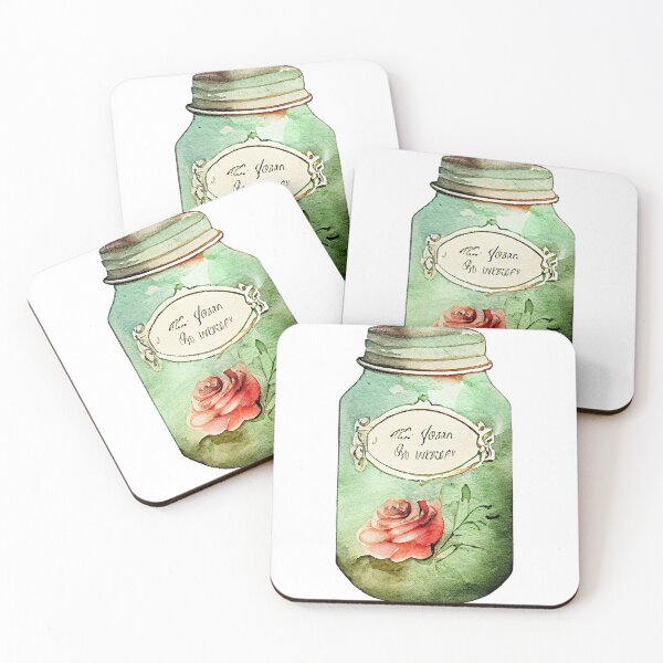 Item preview, Hipster Vintage Jar Watercolor Artwork designed and sold by ThisIsMugLife.