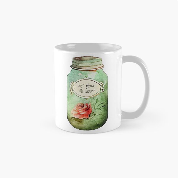 Item preview, Hipster Vintage Jar Watercolor Artwork designed and sold by ThisIsMugLife.
