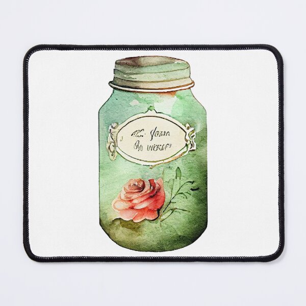 Item preview, Hipster Vintage Jar Watercolor Artwork designed and sold by ThisIsMugLife.