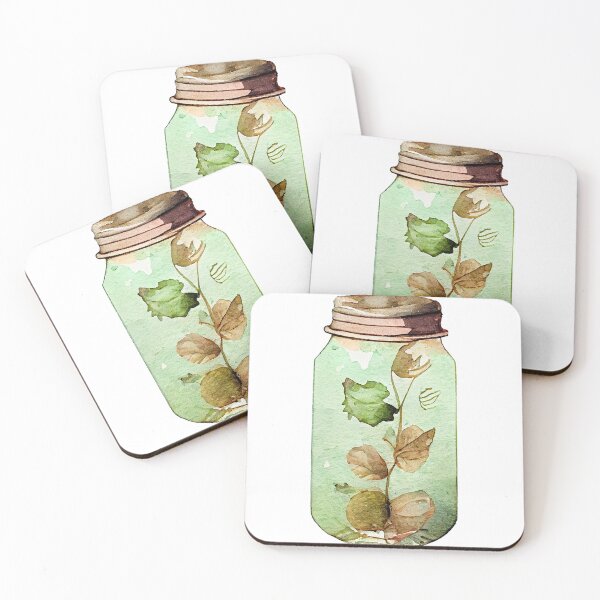 Item preview, Hipster Vintage Jar Watercolor Artwork designed and sold by ThisIsMugLife.