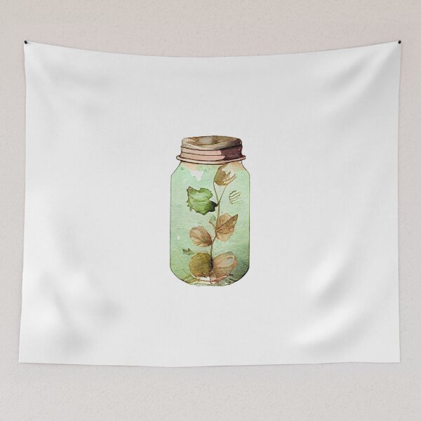 Item preview, Hipster Vintage Jar Watercolor Artwork designed and sold by ThisIsMugLife.