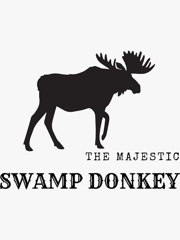 Moose T Shirt Moose Shirt Swamp Donkey Funny T-shirt Moose Gifts