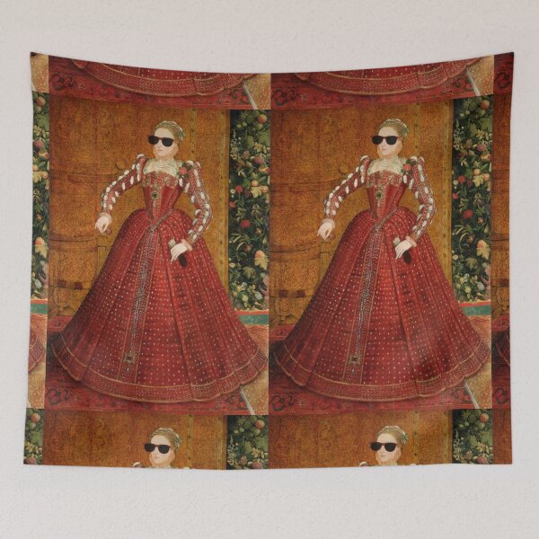 Item preview, Elizabeth I (in sunglasses) designed and sold by CastlesClassics.