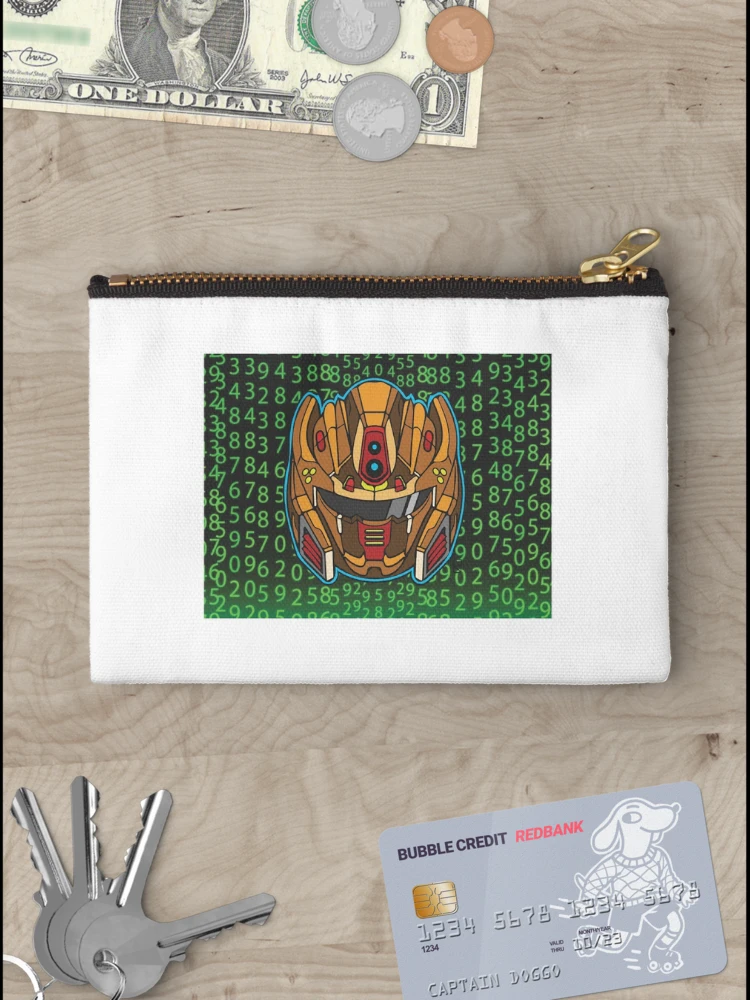 Thumbnail 3 of 4, Zipper Pouch, Code Robot designed and sold by ShelleLau.