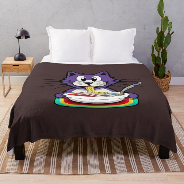 Item preview, Cat Eating Spaghetti designed and sold by mabdulrabn.