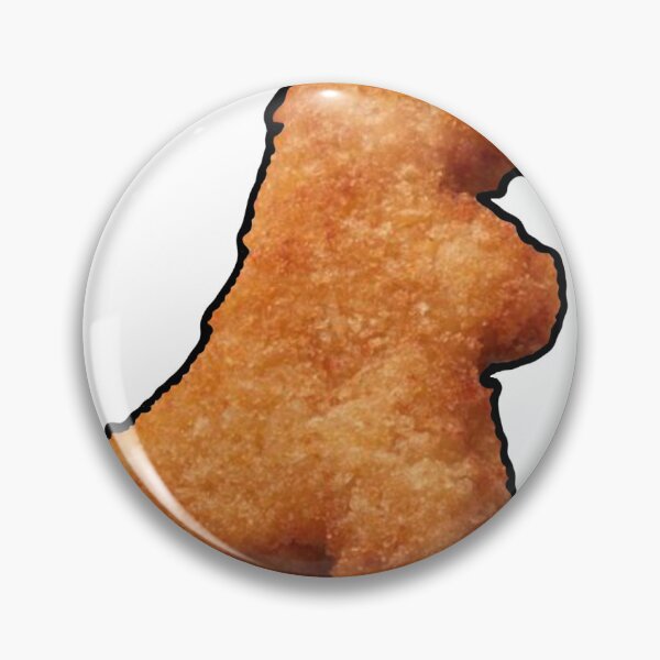 Item preview, Standing Dino Chicken Nugget Sticker  designed and sold by SirenRiley.