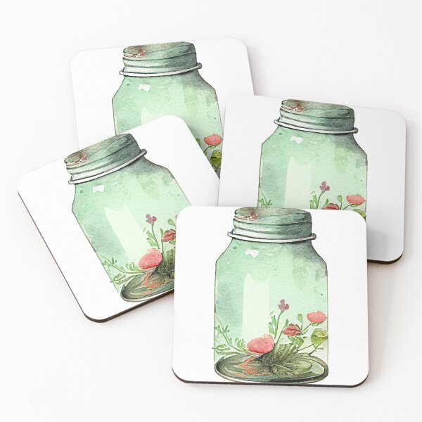Item preview, Hipster Vintage Jar Watercolor Artwork designed and sold by ThisIsMugLife.
