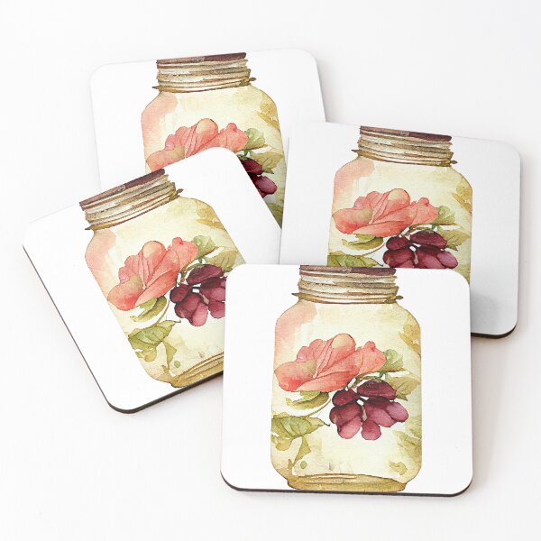Item preview, Hipster Vintage Jar Watercolor Artwork designed and sold by ThisIsMugLife.