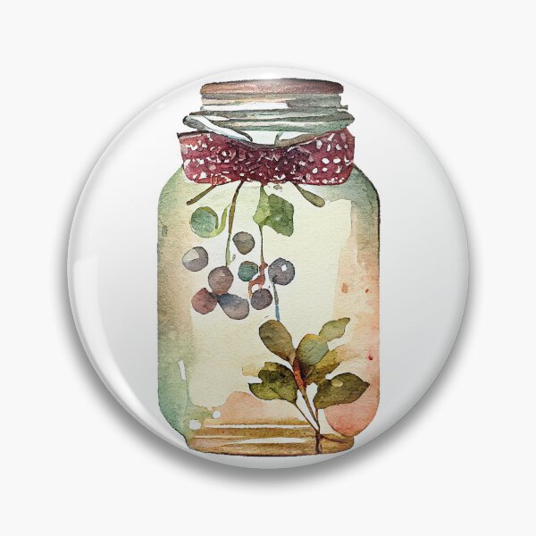 Item preview, Hipster Vintage Jar Watercolor Artwork designed and sold by ThisIsMugLife.