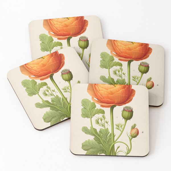 Item preview, Bulbous Buttercup (Ranunculus bulbosus) designed and sold by digitalbrosse.