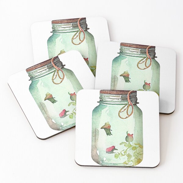 Item preview, Hipster Vintage Jar Watercolor Artwork designed and sold by ThisIsMugLife.