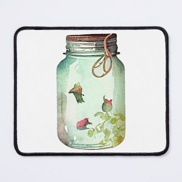 Item preview, Hipster Vintage Jar Watercolor Artwork designed and sold by ThisIsMugLife.