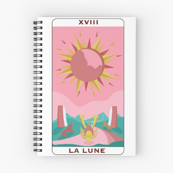 Item preview, carta del tarot 'La Lune' designed and sold by adriana-renna.
