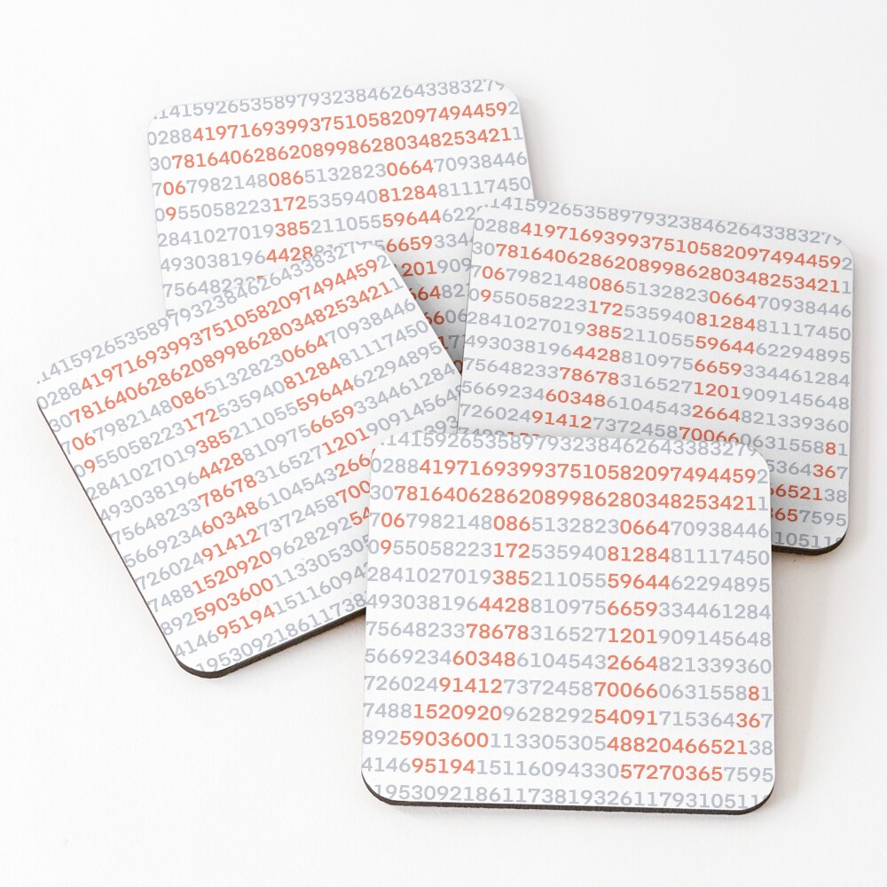 Item preview, Coasters (Set of 4) designed and sold by PaperViewStore.