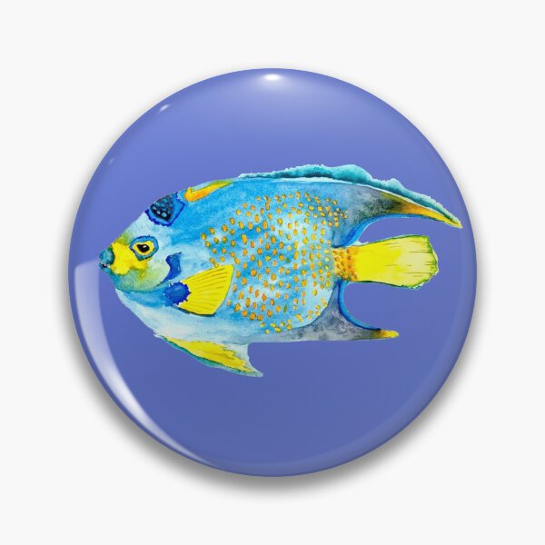 Item preview, Queen Angelfish designed and sold by Sonoran Glimmer.