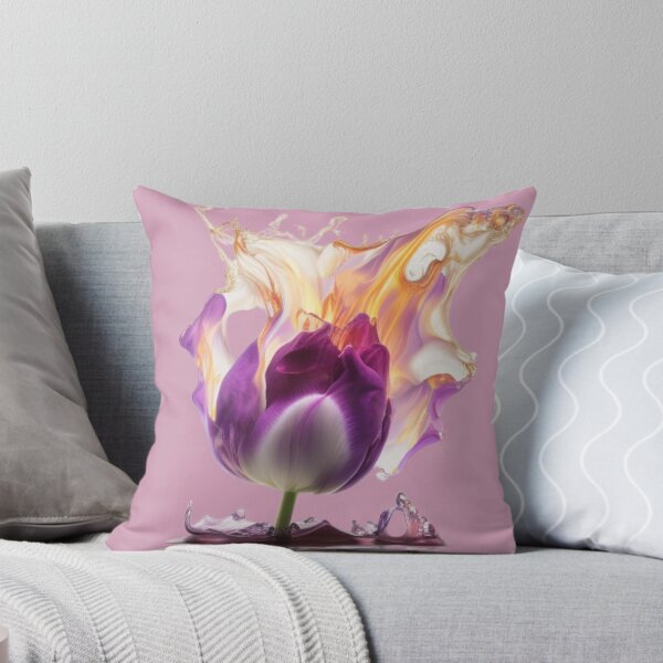 Item preview, Tulip in water spray designed and sold by ANVivid.