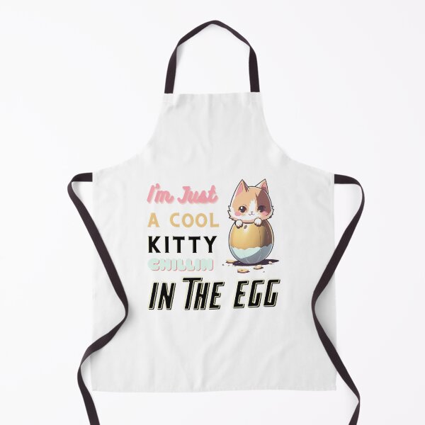 Item preview, I'm just a cool Kitty Cat Chilling in the Egg designed and sold by wildcrazylove.