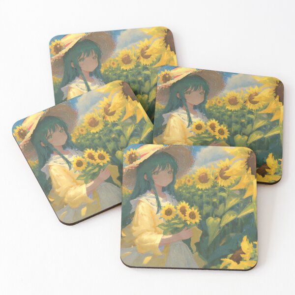 Item preview, sunflower girl pastel designed and sold by DrWalr0ss.