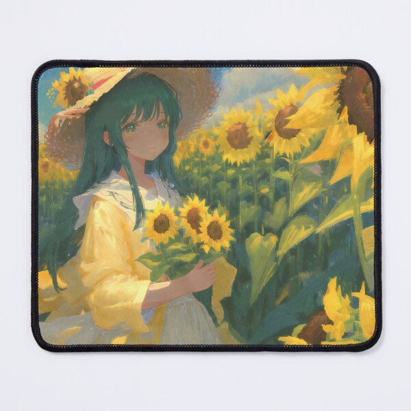 Item preview, sunflower girl pastel designed and sold by DrWalr0ss.