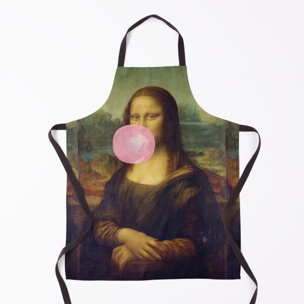 Artikelvorschau, Mona Lisa (mit Kaugummi) entworfen und verkauft von CastlesClassics.