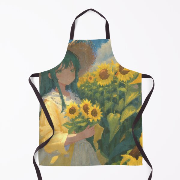 Item preview, sunflower girl pastel designed and sold by DrWalr0ss.