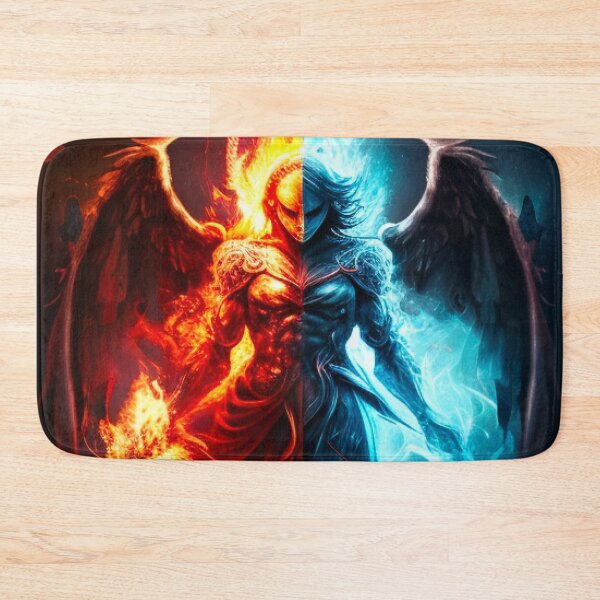 Item preview, God and Lucifer designed and sold by MoonDesinso.
