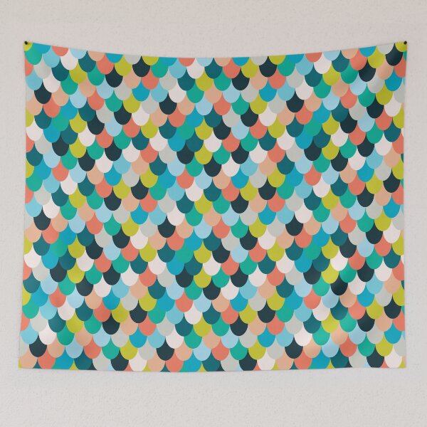 Item preview, Just Keep Swimming Mermaid Scales designed and sold by bethmcmillian.