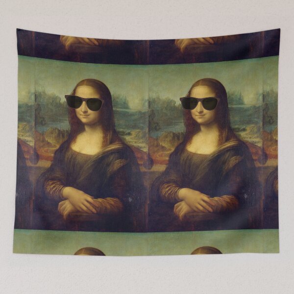 Item preview, Mona Lisa (in sunglasses) designed and sold by CastlesClassics.