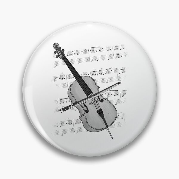 Item preview, Cello Music Notation Cellist String Musician designed and sold by doodlerob.