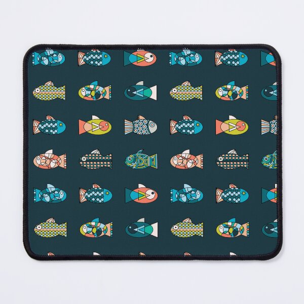 Item preview, Just Keep Swimming Dark Fish designed and sold by bethmcmillian.