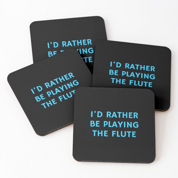 Item preview, I would Rather Be Playing The Flute   designed and sold by Inspirationmotivation.