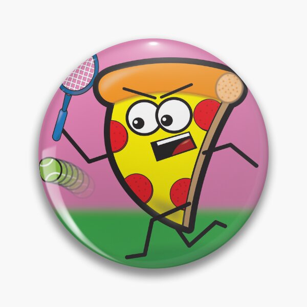 Item preview, Pizza Playing Tennis designed and sold by Colin Polley.