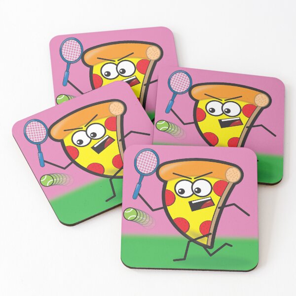 Item preview, Pizza Playing Tennis designed and sold by Colin Polley.