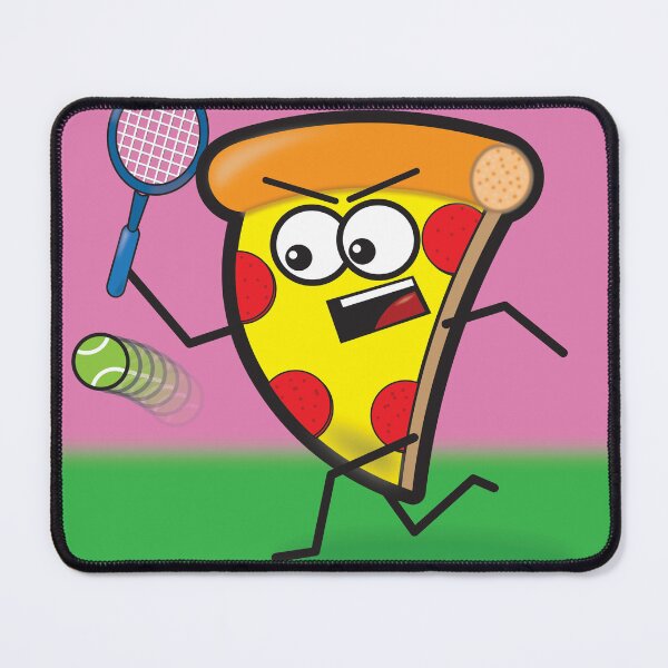 Item preview, Pizza Playing Tennis designed and sold by Colin Polley.