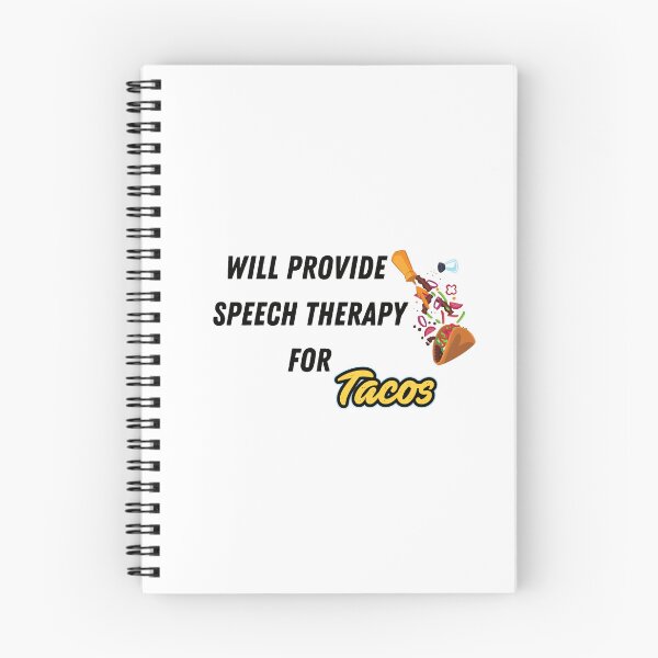 Item preview, will provide speech therapy for tacos T-shirt designed and sold by ikiim-boutique ⭐⭐⭐⭐⭐.