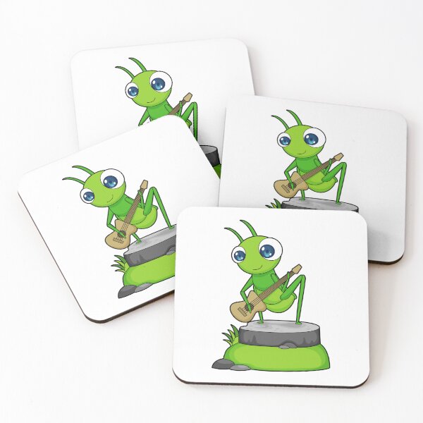 Item preview, Caterpillar Musician Guitar Music designed and sold by Snabdesign84.
