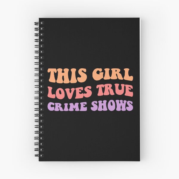 Item preview, This Girl Loves True Crime Shows II designed and sold by Lemon Pepper.